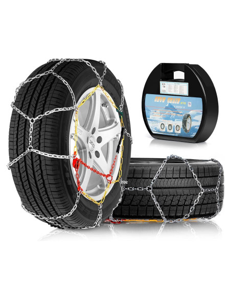 Cadenas de Nieve Antideslizantes AOSUYOU Ajuste Universal 2 PCS