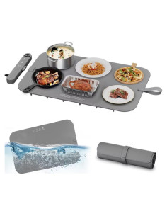 Alfombrilla Térmica Newise RFW003 60x37cm 6 Temperaturas Gris