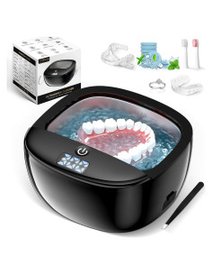 Limpiador Ultrasónico Inalámbrico LOEVCC Q3 para Dentaduras y Joyas