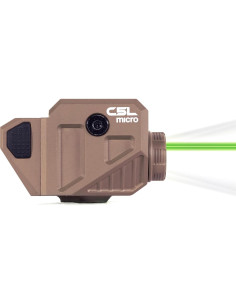 Visor Láser Verde C5L Viridian con Luz Táctica Recargable 2