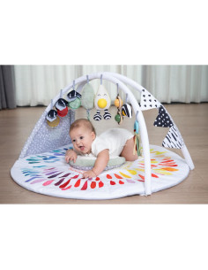 Alfombra de Juego para Bebés LADIDA con Juguetes Desmontables 2