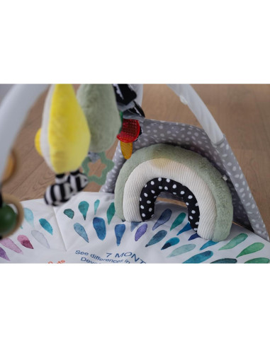 Alfombra de Juego para Bebés LADIDA con Juguetes Desmontables