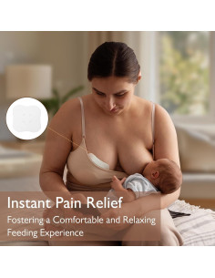 Almohadillas de Gel para Pezones Momfree - 12 Unidades Reutilizables 2