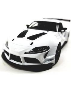 Coche Diecast KiNSMART Toyota GR Supra Racing 1:36 Blanco 2