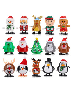 15 Juguetes de Cuerda de Navidad para Niños - EEOCWF