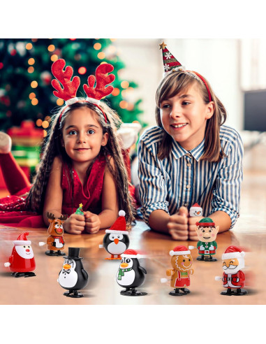 15 Juguetes de Cuerda de Navidad para Niños - EEOCWF