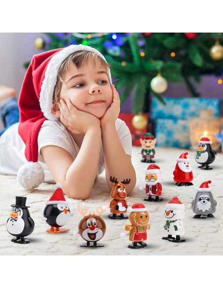 15 Juguetes de Cuerda de Navidad para Niños - EEOCWF