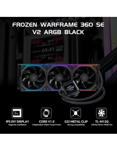Enfriador Líquido AIO Thermalright FW360 SE ARGB V2 360mm