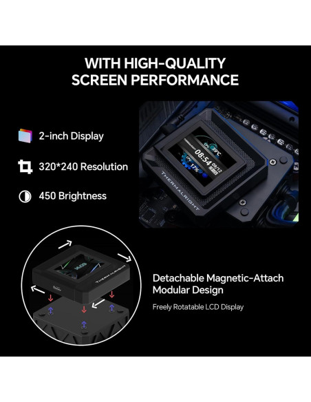 Enfriador Líquido AIO Thermalright FW360 SE ARGB V2 360mm