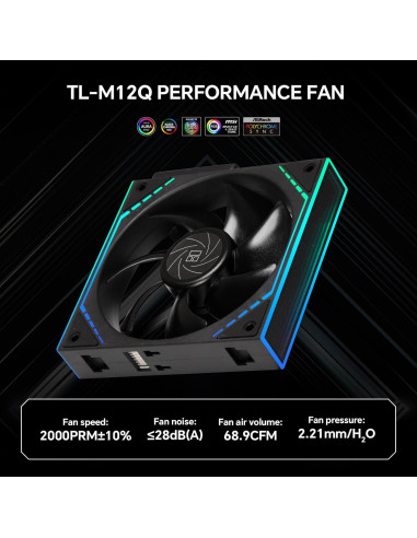 Enfriador Líquido AIO Thermalright FW360 SE ARGB V2 360mm