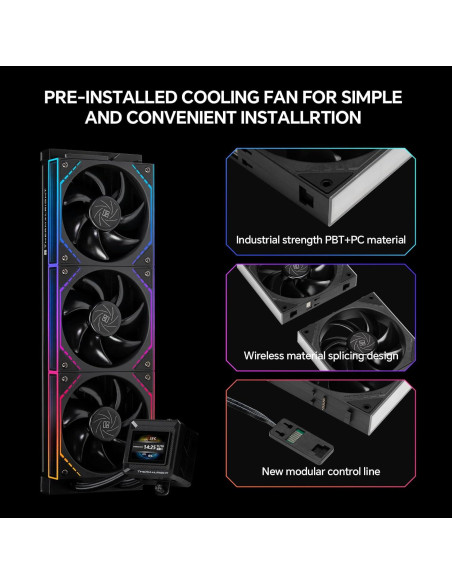 Enfriador Líquido AIO Thermalright FW360 SE ARGB V2 360mm