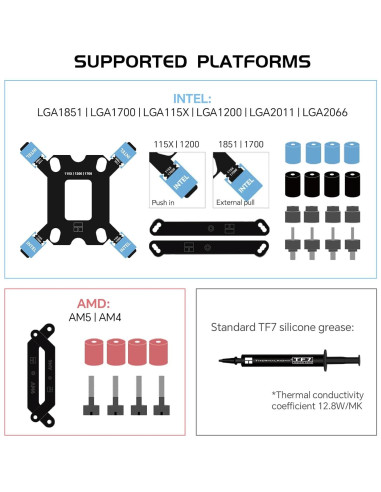 Enfriador Líquido AIO Thermalright FW360 SE ARGB V2 360mm