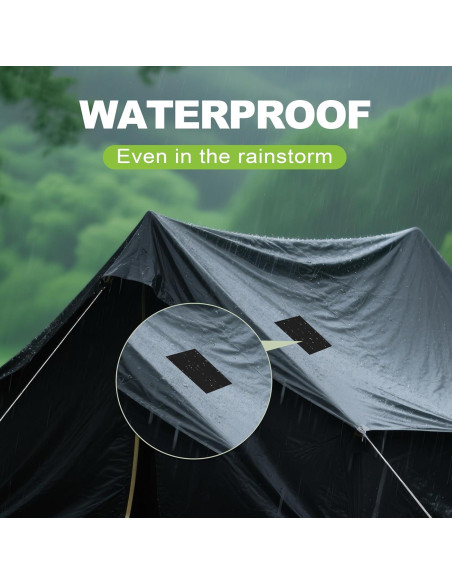 Cinta de Reparación Impermeable TIANLDD 10.16x198.12cm Verde