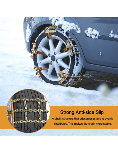 Cadenas de Nieve SENWELL-KA para Neumáticos 235-285mm