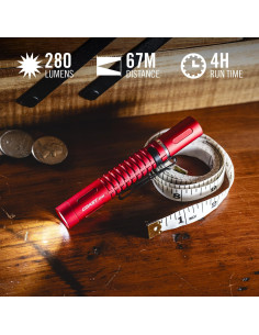 Linterna de bolsillo COAST XT10R 280 Lúmenes Recargable USB-C 2