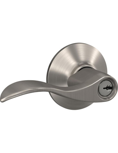 Cerradura de Entrada Schlage F51A ACC 619 Niquel Satinado