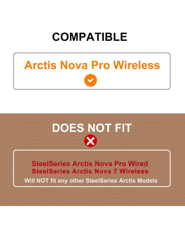 Almohadillas de Reemplazo defean para Steelseries Arctis Nova Pro