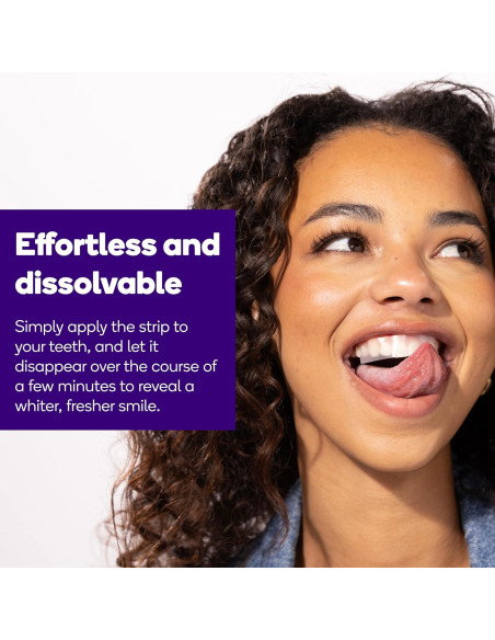 Tiras Blanqueamiento Dental Burst Menta Polar 12 Unidades