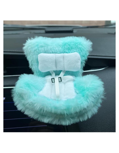 Asiento para Llavero Monstruo 15cm y 17cm Pinefolk Verde Aqua