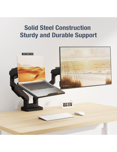 Bandeja Ajustable para Laptop AVLT hasta 43 cm - Negro