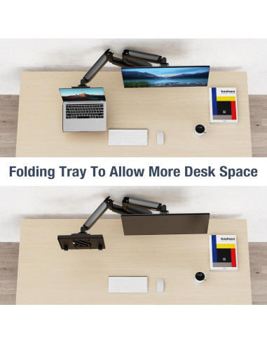 Bandeja Ajustable para Laptop AVLT hasta 43 cm - Negro