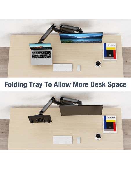 Bandeja Ajustable para Laptop AVLT hasta 43 cm - Negro