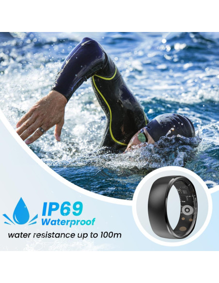 Anillo Inteligente Rogbid R1 Monitoreo Salud Tamaño 8