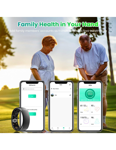 Anillo Inteligente Rogbid R1 Monitoreo Salud Tamaño 8