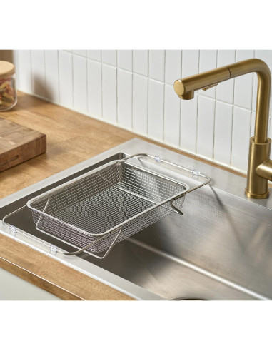 Escurridor de Platos Ajustable Wagensteiger Acero Inoxidable 30x21 cm