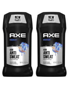 AXE Desodorante Antitranspirante Barra Hombres Anarquía 76.5 g Doble