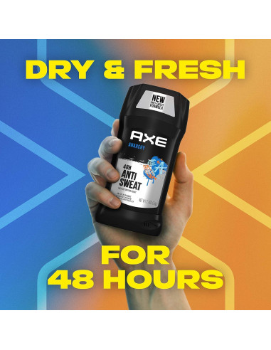 AXE Desodorante Antitranspirante Barra Hombres Anarquía 76.5 g Doble