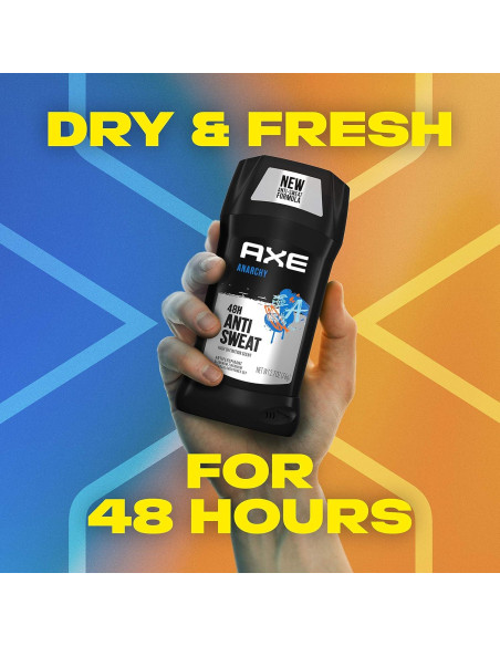 AXE Desodorante Antitranspirante Barra Hombres Anarquía 76.5 g Doble