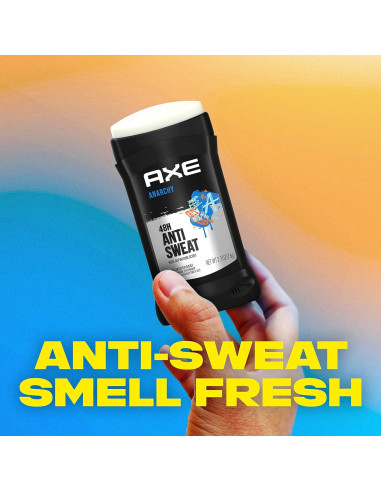 AXE Desodorante Antitranspirante Barra Hombres Anarquía 76.5 g Doble