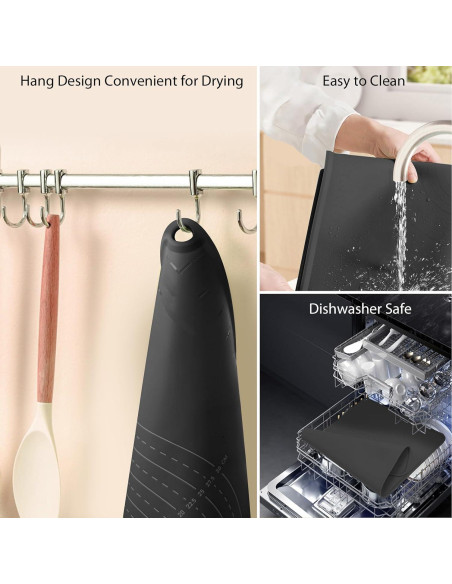 Alfombrilla de Silicona OKeanu 71x50 cm Antiadherente Grado Alimenticio