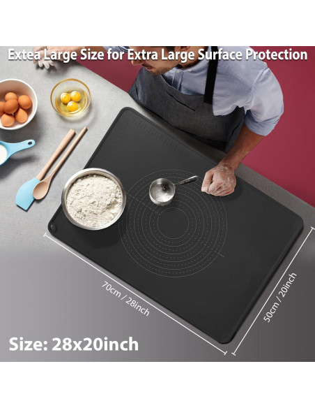 Alfombrilla de Silicona OKeanu 71x50 cm Antiadherente Grado Alimenticio