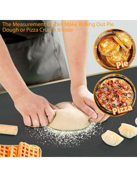 Alfombrilla de Silicona OKeanu 71x50 cm Antiadherente Grado Alimenticio