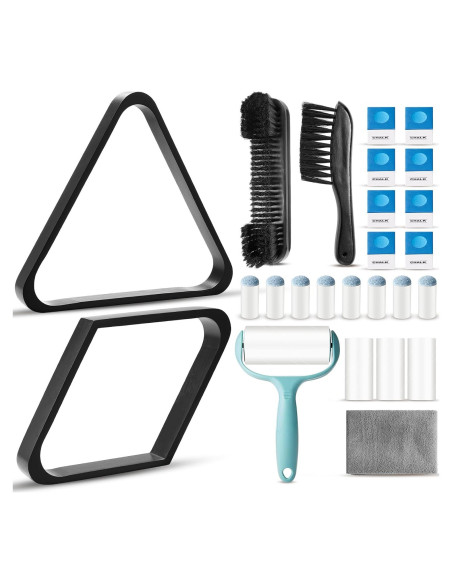 Conjunto de Accesorios para Billar ShinyRelief 22 Piezas