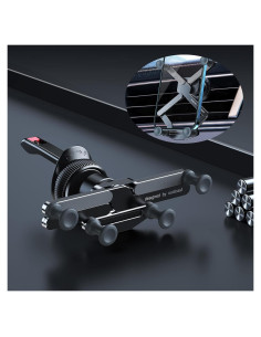 Soporte para Teléfono en Ventilación de Auto OATSBASF Metal