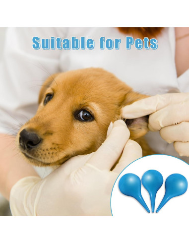 Jeringas de Bulbo Manual Nuanchu 30 ml para Oídos - 6 Paquetes