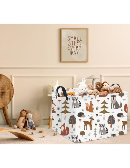 Cesta de Almacenamiento para Niños TIBAOLOVER 50x40cm Animal