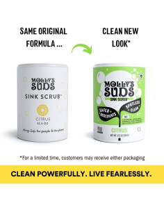 Fregado Multiusos Molly's Suds 2 Unidades Aroma Cítricos 2