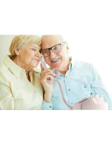 Teléfono con Cable Home Intuition para Personas Mayores Gris
