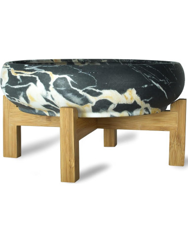 Maceta Grande de Cerámica ARTKETTY 25.4 cm Redonda con Drenaje