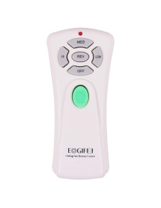 Control Remoto Ventilador de Techo Eogifee UC7080T 3 Velocidades