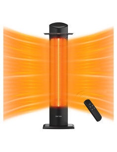 Calentador de Patio Eléctrico EAST OAK 1500W IP55 2 Niveles