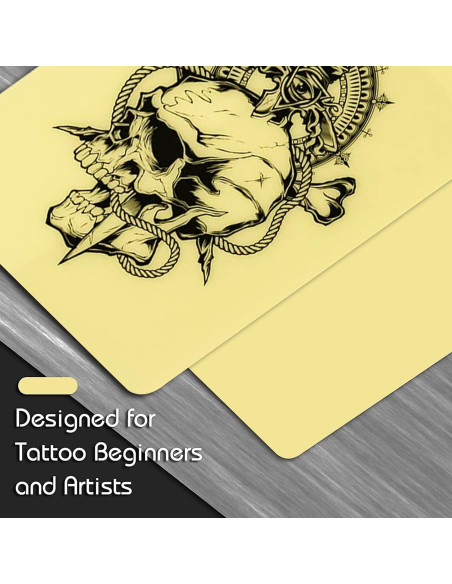 Piel Sintética para Tatuaje YONGDA 10pcs 15x20cm