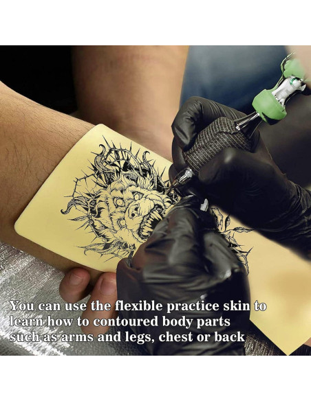 Piel Sintética para Tatuaje YONGDA 10pcs 15x20cm