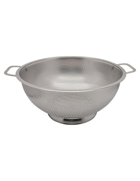 Colador Grande de Acero Inoxidable Fox Run 5 Cuartos 28 cm