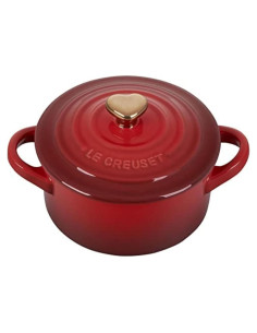 Mini Cocotte Redonda Le Creuset Cerámica 250ml Cerise