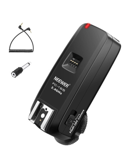 Receptor Inalámbrico Neewer FC-16 para Flash DSLR Canon Nikon